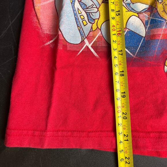 Vintage Digimon Red Kids Shirt Large Monster Anime 10/12 - Picture 3 of 6